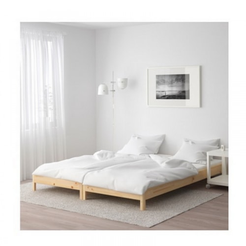 Ikea stackable sale bed mattress size